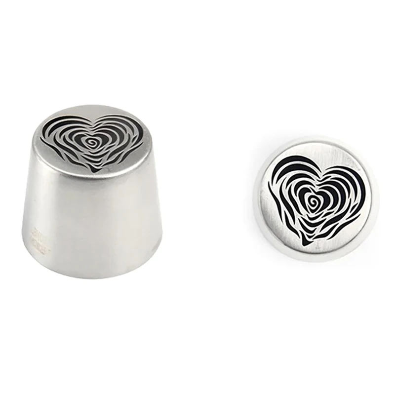 。1pc Utensils Baking Cake Tool Stainless Steel Heart Rose Flower Pattern Russian Icing Tip Marshmallow Piping Nozzle Decorating
。1pc Utensils Baking Cake Tool Stainless Steel Heart Rose Flower Pattern Russian Icing Tip Marshmallow Piping Nozzle Decorating
