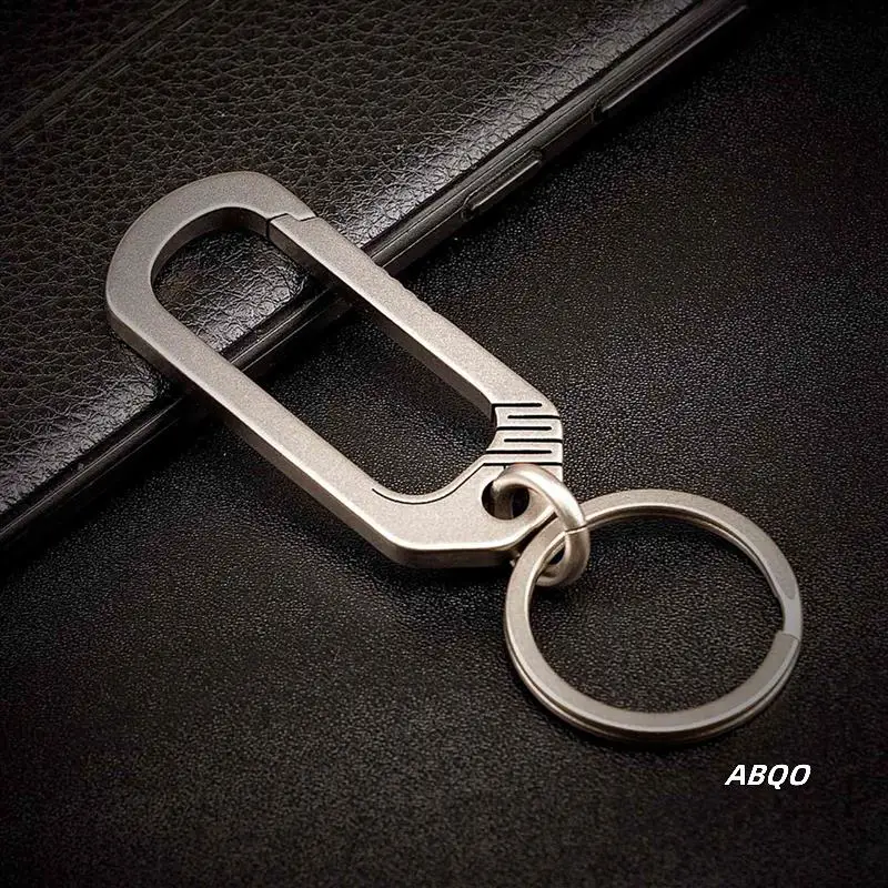 3X Titanium Buckle Keychain Titanium Alloy Creative Simplicity Buckles Camping Accessories Outdoor Pocket Tool
3X Titanium Buckle Keychain Titanium Alloy Creative Simplicity Buckles Camping Accessories Outdoor Pocket Tool