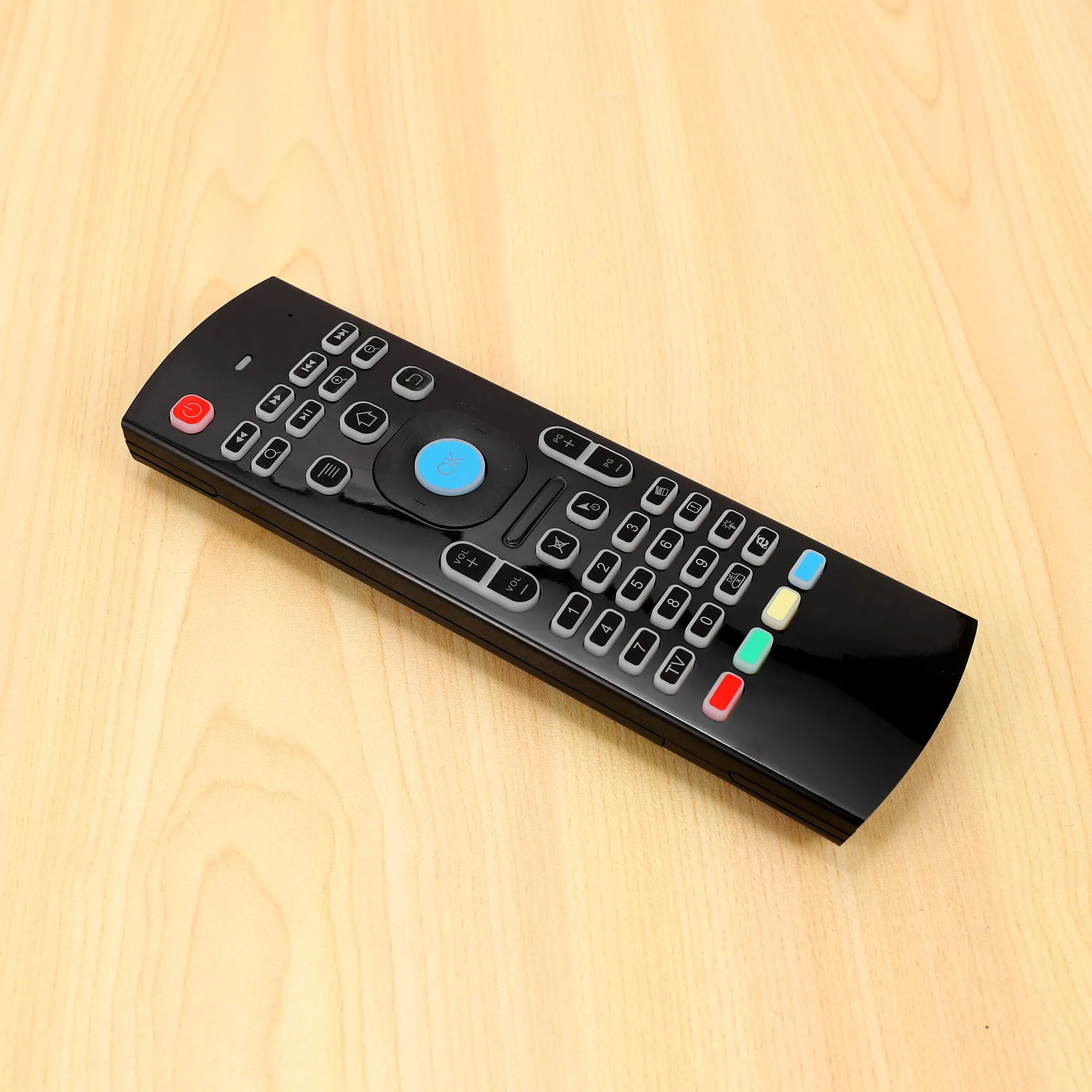 ABKM Air Mouse для Android TV Box, мини-беспроводная клавиатура, пульт дистанционного управления воздушной мышью с RGB-подсветкой MX3 Pro IR Learning
ABKM Air Mouse для Android TV Box, мини-беспроводная клавиатура, пульт дистанционного управления воздушной мышью с RGB-подсветкой MX3 Pro IR Learning