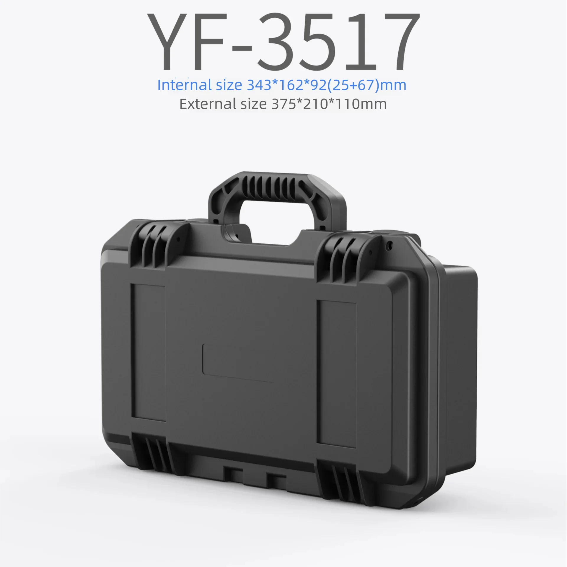 Waterproof Hard Carry Case Bag Tool Case with Sponge Storage Box Suitcase Precision Instrument Safety Tool Box Hardware Toolbox
Waterproof Hard Carry Case Bag Tool Case with Sponge Storage Box Suitcase Precision Instrument Safety Tool Box Hardware Toolbox