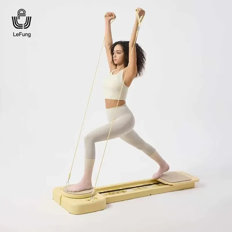 【CHIMU HOME】Foldable Lightweight Pilates Reformer with Resistance Bands, Core Stability Trainer
【CHIMU HOME】Foldable Lightweight Pilates Reformer with Resistance Bands, Core Stability Trainer
