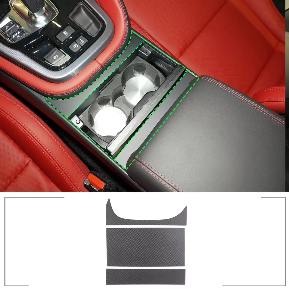 Matte Carbon Fiber Water Cup Holder Panel Cover Trim For Jaguar F-TYPE 2013-2022
Matte Carbon Fiber Water Cup Holder Panel Cover Trim For Jaguar F-TYPE 2013-2022