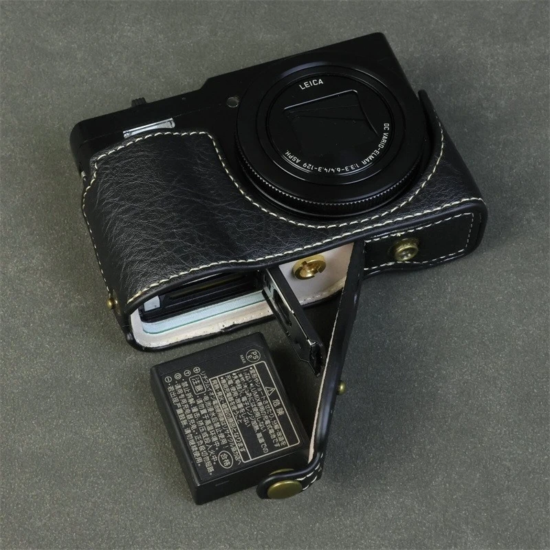 Camera bag , For Lumix Panasonic ZS99 leather case tz99 protective base open hole case
Camera bag , For Lumix Panasonic ZS99 leather case tz99 protective base open hole case