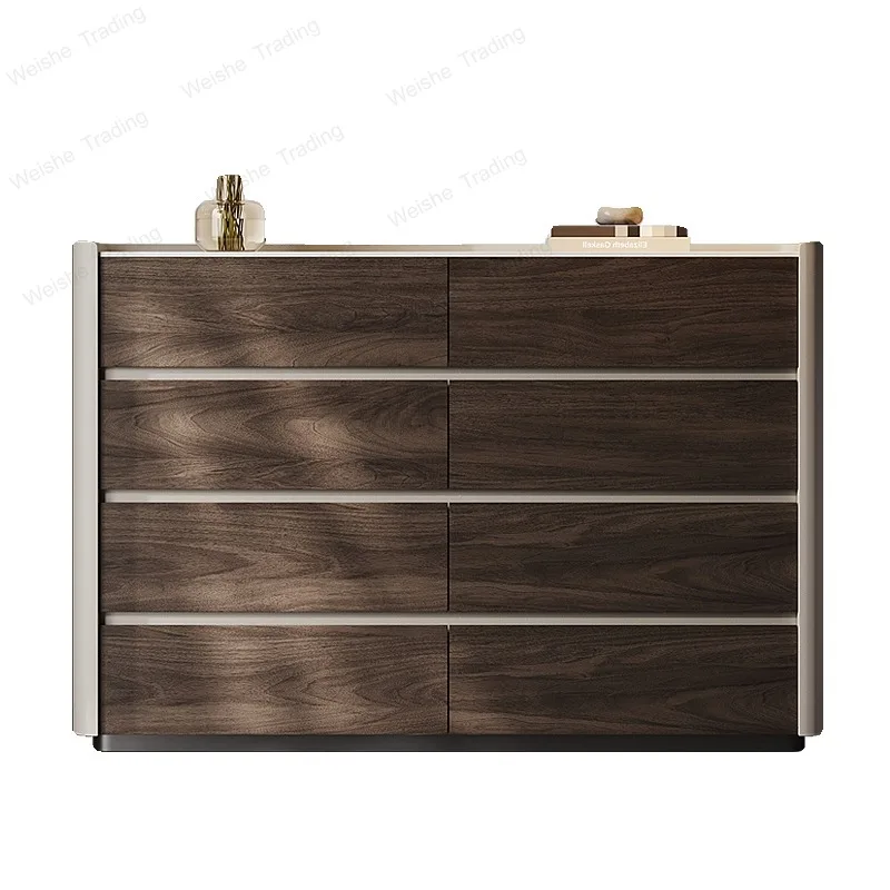 Solid wood eight-bucket cabinet light luxury bedroom bedside locker locker
Solid wood eight-bucket cabinet light luxury bedroom bedside locker locker
