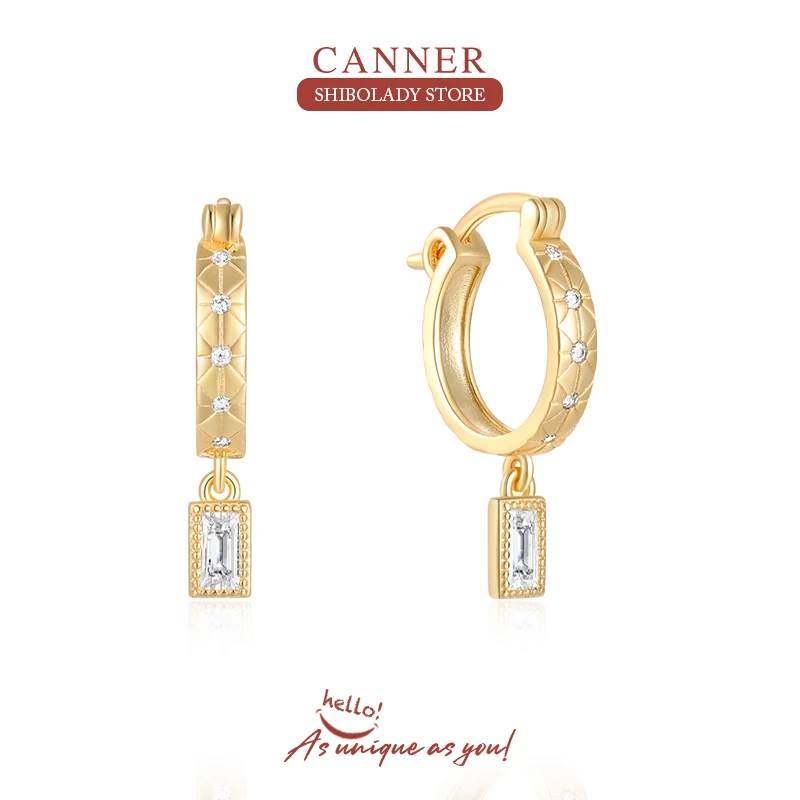 CANNER Fashion Multicolor Zircon Water Drop Small Hoop Earrings for Women 925 Sterling Silver Pendant Piercing Earrings Jewelry
CANNER Fashion Multicolor Zircon Water Drop Small Hoop Earrings for Women 925 Sterling Silver Pendant Piercing Earrings Jewelry