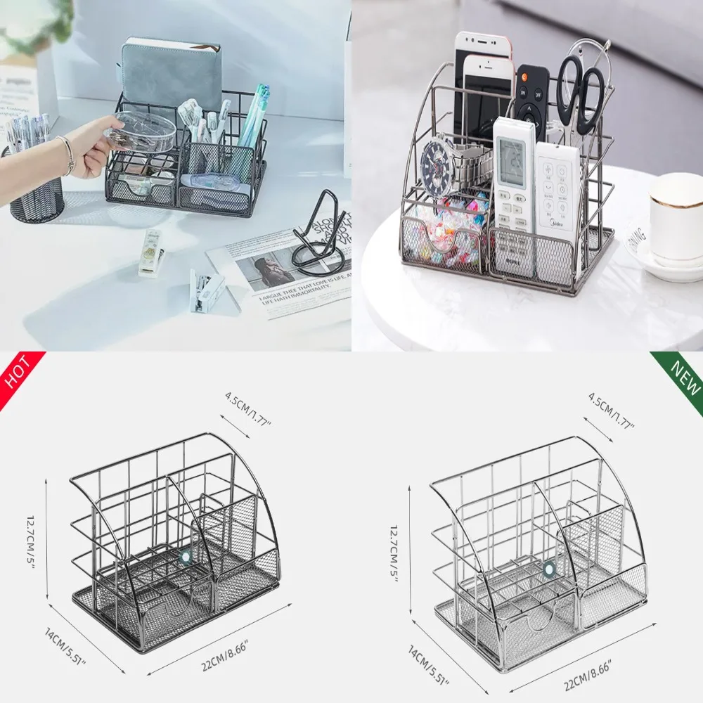 Nordic Metal Desktop Organizer - Multifunctional Office for Files, Stationery, Cosmetics & More - Stylish File Rack & Supplies.
Nordic Metal Desktop Organizer - Multifunctional Office for Files, Stationery, Cosmetics & More - Stylish File Rack & Supplies.