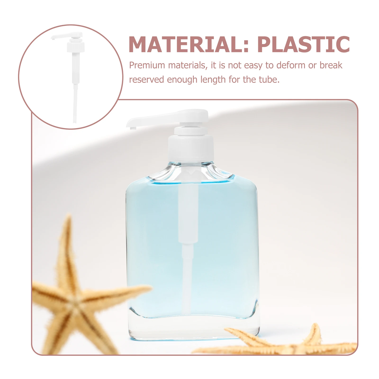 2pcs Universal Dispensing Pump For Syrup Container Long Tube Quantitative Bottle Pump Dispenser Shampoo Beverage Nozzle
2pcs Universal Dispensing Pump For Syrup Container Long Tube Quantitative Bottle Pump Dispenser Shampoo Beverage Nozzle