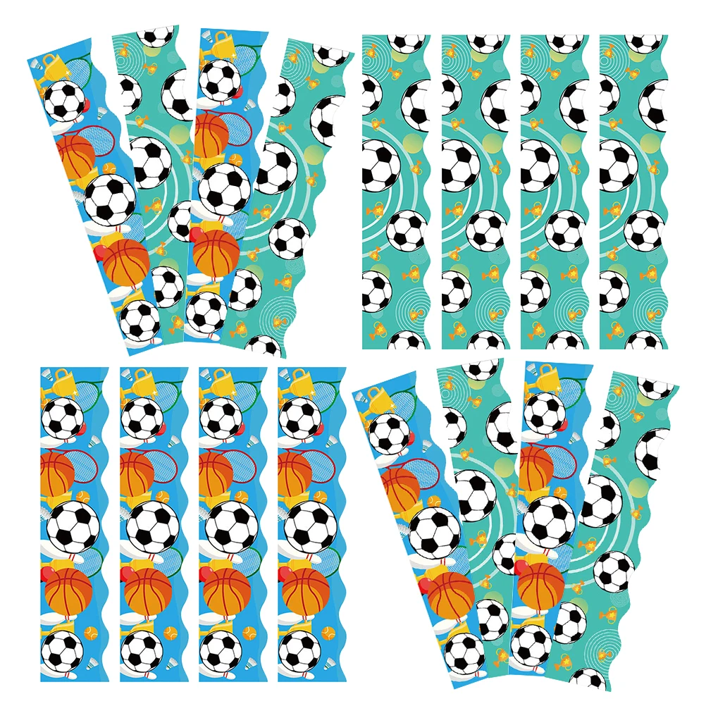 60 Sheets Bulletin Board Border Sticker Sports Themed Football Basketball Decor Classroom Walls Office Wall Decals Versatile
60 Sheets Bulletin Board Border Sticker Sports Themed Football Basketball Decor Classroom Walls Office Wall Decals Versatile
