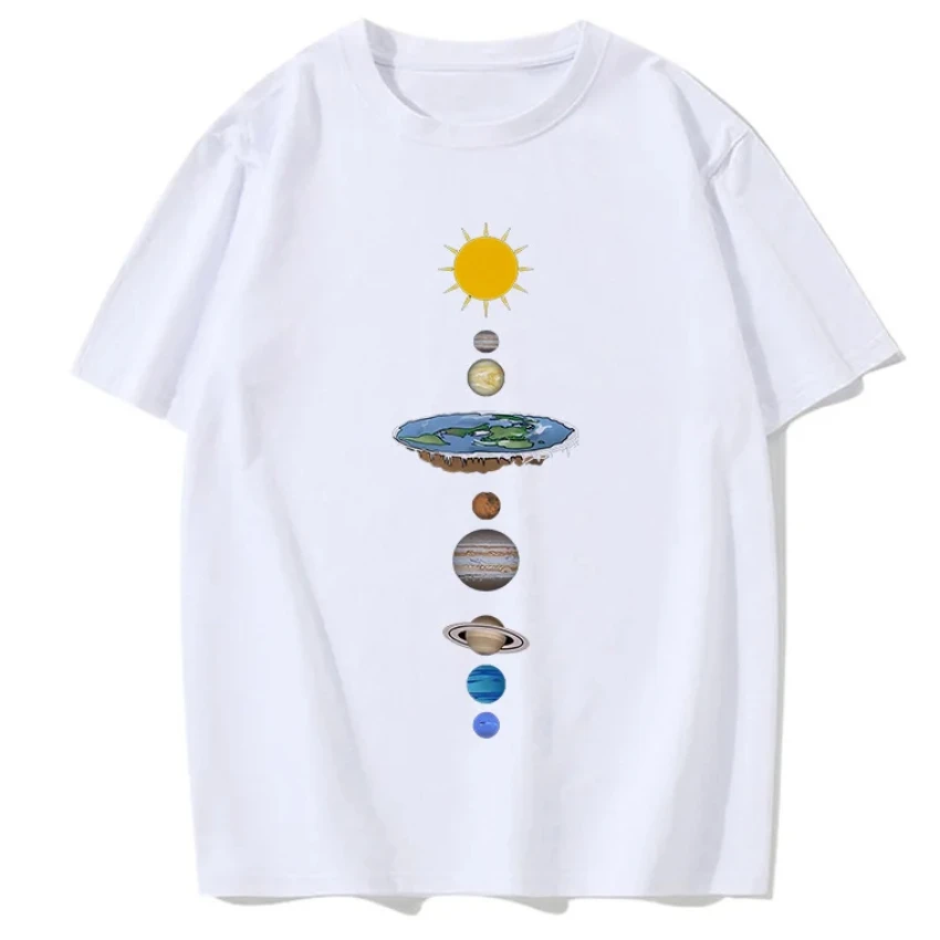 Новинка 20214, Готическая уличная одежда, забавная футболка с планетами и космической Солнечной системой, мужские и женские повседневные топы с графическим рисунком, Винтажная Футболка Y2k
Новинка 20214, Готическая уличная одежда, забавная футболка с планетами и космической Солнечной системой, мужские и женские повседневные топы с графическим рисунком, Винтажная Футболка Y2k