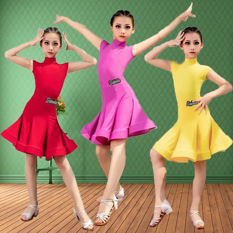Latin Dance Competition Uniforms for Children Professional Practice Performances Regulations Standard Grade Test Clothing
Latin Dance Competition Uniforms for Children Professional Practice Performances Regulations Standard Grade Test Clothing
