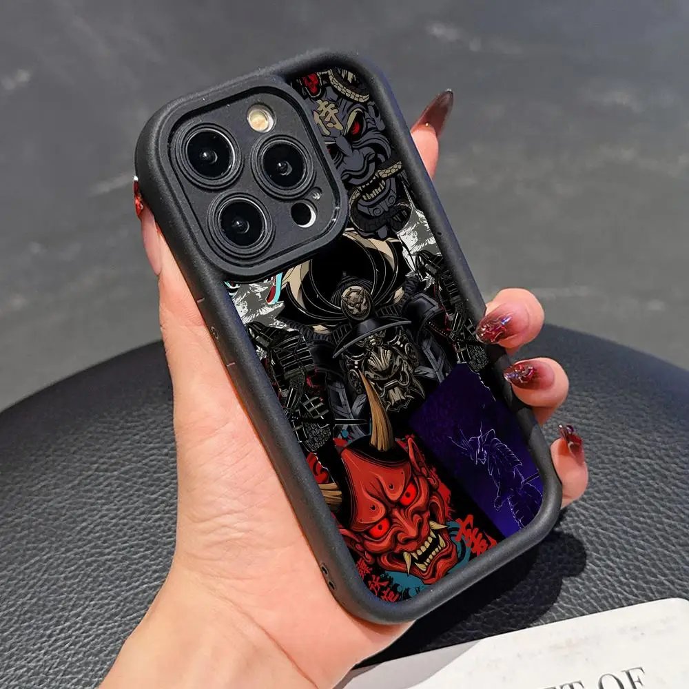 Hannya Samurai Warrior Phone Case for iPhone 17 16 15 14 13 12 11 Air Pro Max Plus Black Soft TPU Shockproof Cover
Hannya Samurai Warrior Phone Case for iPhone 17 16 15 14 13 12 11 Air Pro Max Plus Black Soft TPU Shockproof Cover