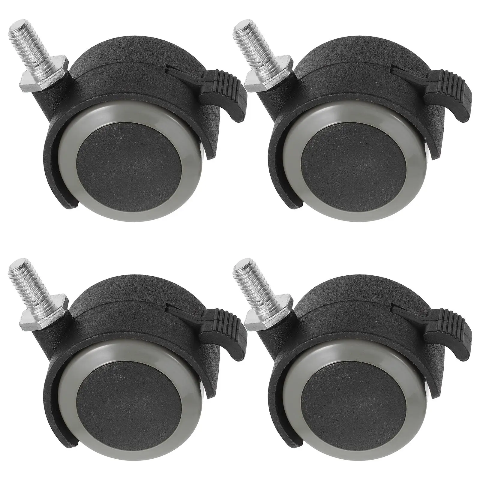 4 Pcs Heavy Duty Caster Wheels for Office Chair M8x15mm Thread 132lbs Capacity Furniture Casters Silent Swivel Replacement
4 Pcs Heavy Duty Caster Wheels for Office Chair M8x15mm Thread 132lbs Capacity Furniture Casters Silent Swivel Replacement