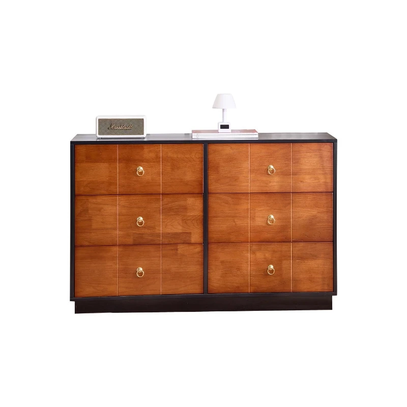 French solid wood antique storage cabinet retro locker six chest cabinet white wax wood grain bedside locker antique style
French solid wood antique storage cabinet retro locker six chest cabinet white wax wood grain bedside locker antique style