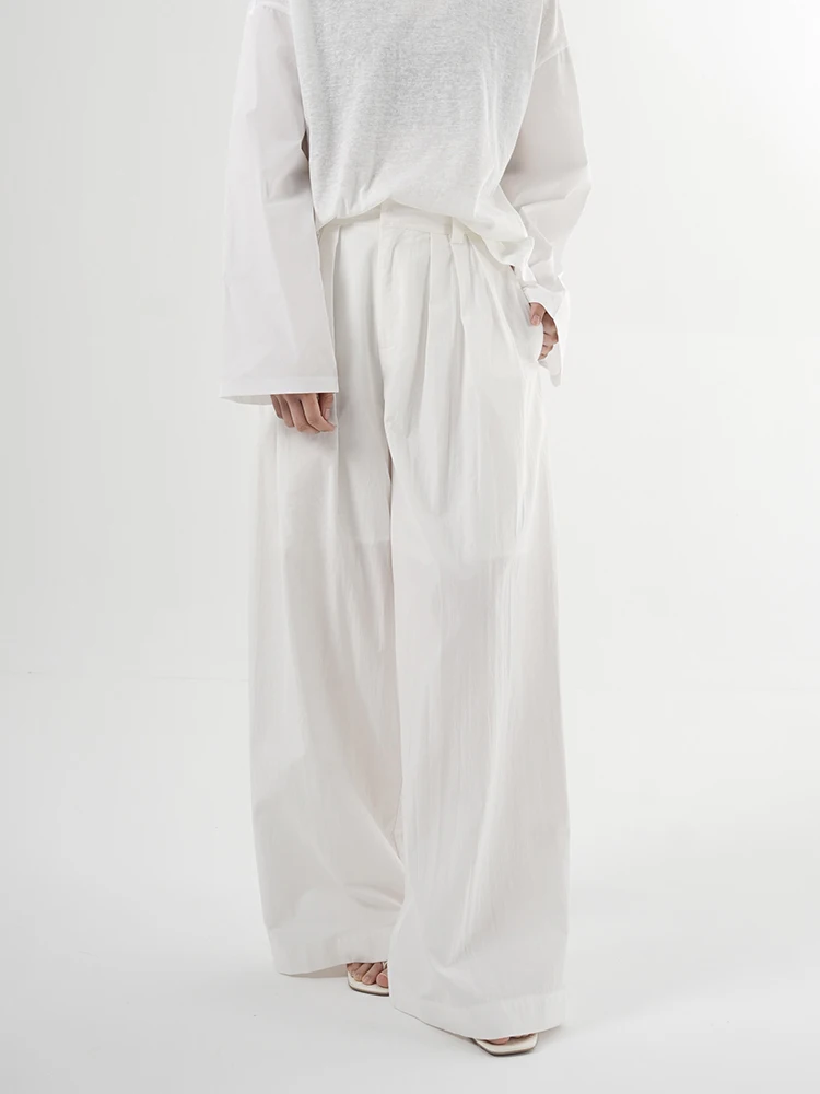 Брюки Lani с высокой талией и широкими штанинами, легкие, свободного кроя, из смесового хлопка, прямого силуэта, для женщин
Брюки Lani с высокой талией и широкими штанинами, легкие, свободного кроя, из смесового хлопка, прямого силуэта, для женщин