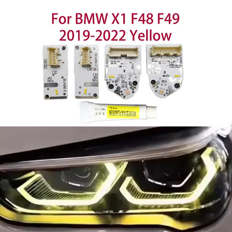 Лимонно-желтый чип DRL Angel Eyes, модификация цвета света автомобиля, автомобильные фары, чип балласта для BMW X1 F48 F49 2019-2022
Лимонно-желтый чип DRL Angel Eyes, модификация цвета света автомобиля, автомобильные фары, чип балласта для BMW X1 F48 F49 2019-2022