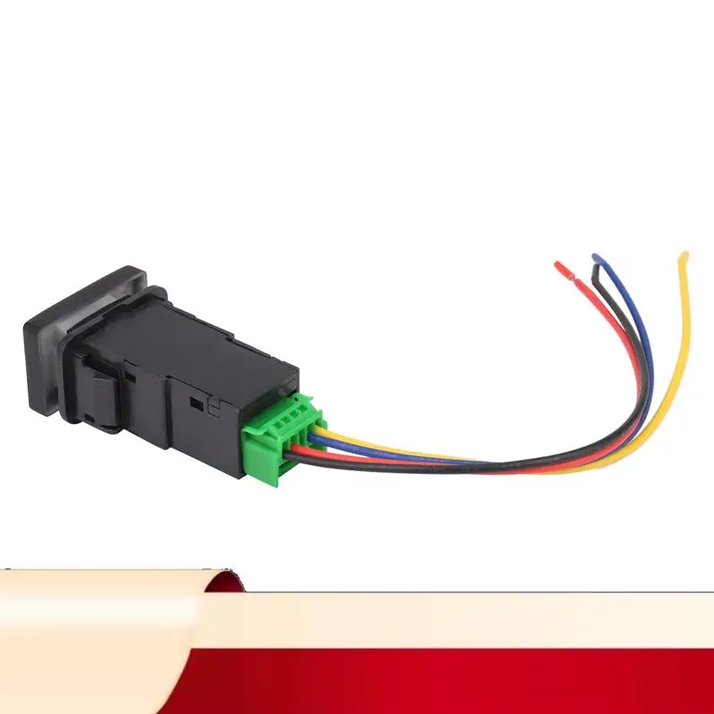 20 Pcs 33X22mm 12V Blue LED Illuminated Switch On/Off For Toyota Landcruiser Yaris RAV4 Black-N32R
20 Pcs 33X22mm 12V Blue LED Illuminated Switch On/Off For Toyota Landcruiser Yaris RAV4 Black-N32R