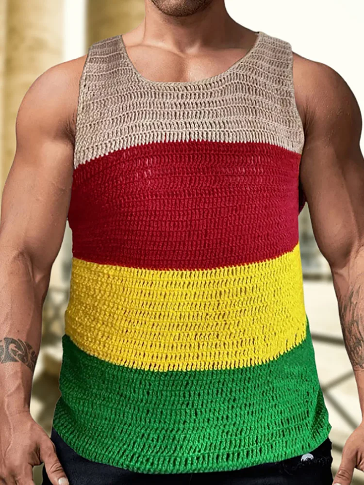 New Men Summer O-Neck Fashion Sweater Vest, Loungewear Sleeveless Simple Tank Top, Striped Patchwork Male Pullovers Dropshipping
New Men Summer O-Neck Fashion Sweater Vest, Loungewear Sleeveless Simple Tank Top, Striped Patchwork Male Pullovers Dropshipping
