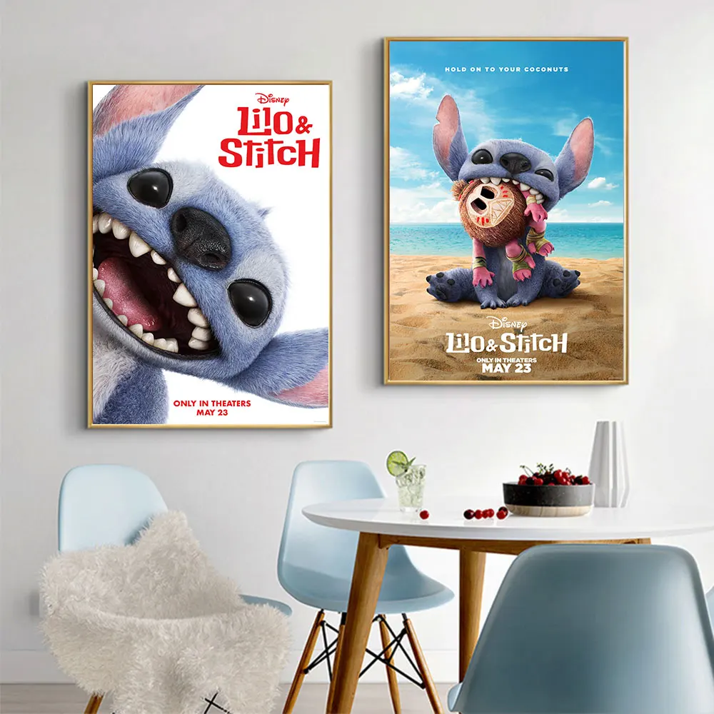 MINISO 2025 New Disney Stitch Movie Poster Lilo & Stitch Wall Decor Canvas Painting Print Art Home Decor Living Room Bedroom
MINISO 2025 New Disney Stitch Movie Poster Lilo & Stitch Wall Decor Canvas Painting Print Art Home Decor Living Room Bedroom