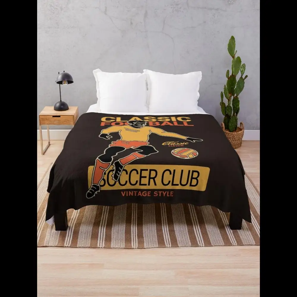Classic Football Eleven Throw Blanket Soft Cozy Fleece Blanket for Sofa Bed Picnic Perfect Gift for Soccer Fans
Classic Football Eleven Throw Blanket Soft Cozy Fleece Blanket for Sofa Bed Picnic Perfect Gift for Soccer Fans