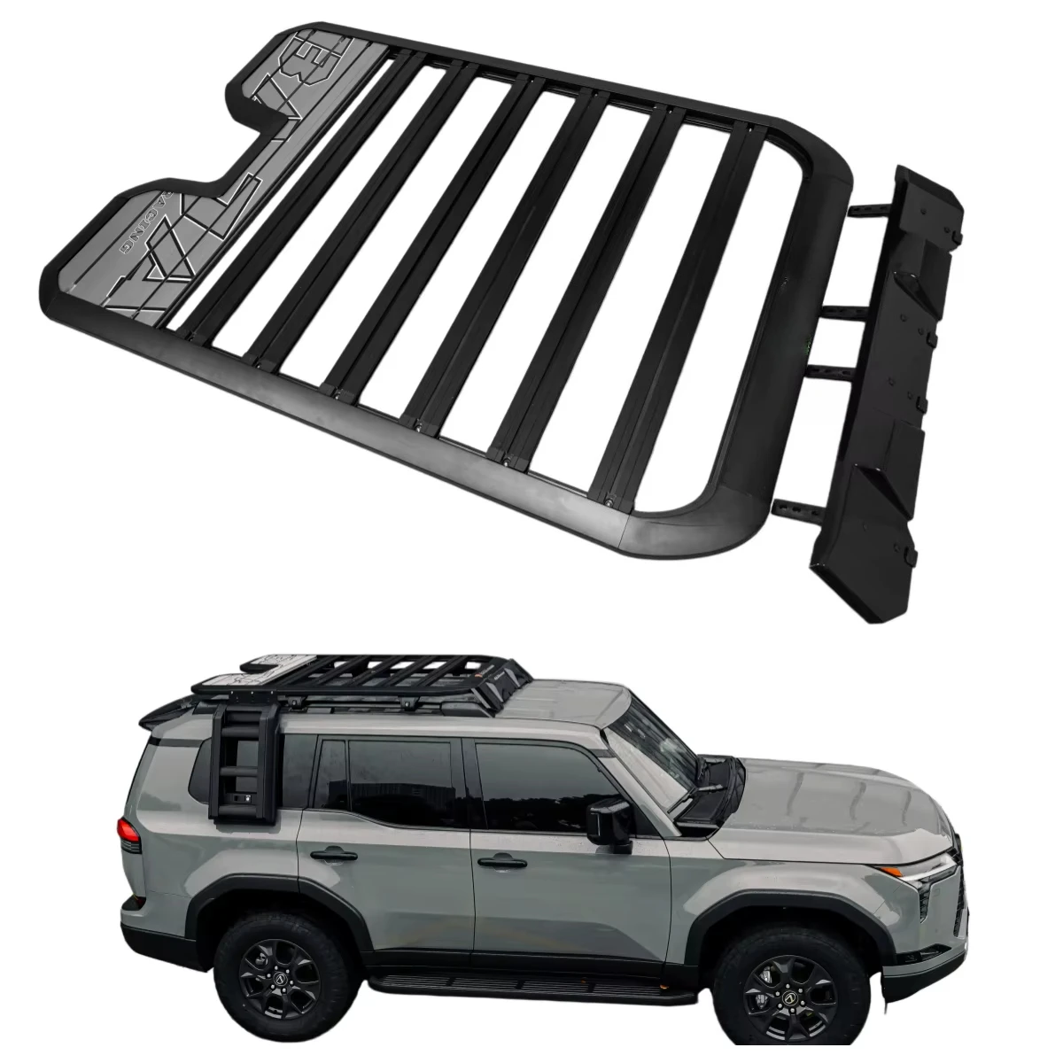 YH-YZ-LC250B Car Roof Rack Roof Platform Cargo Carrier for 2024 Land Cruiser LC250 Prado FJ250 Fit on OEM Roof Rail
YH-YZ-LC250B Car Roof Rack Roof Platform Cargo Carrier for 2024 Land Cruiser LC250 Prado FJ250 Fit on OEM Roof Rail