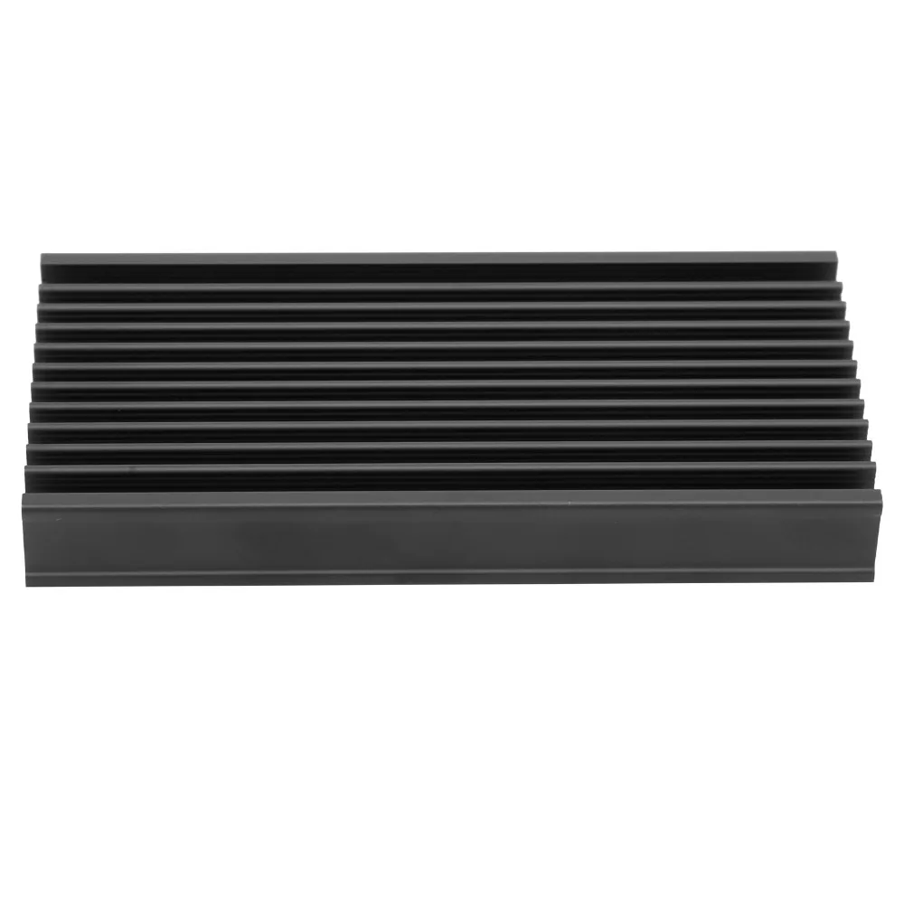 4Pcs Heat Diffusion Fin 100*50*12.7mm Heat Sink Aluminum 2 x 0.5 x 4in Heat Sink Chip Black Cooling Fin Heat Dissipation
4Pcs Heat Diffusion Fin 100*50*12.7mm Heat Sink Aluminum 2 x 0.5 x 4in Heat Sink Chip Black Cooling Fin Heat Dissipation