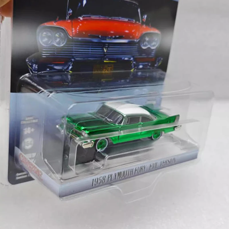 GreenLight 1:64 1958 PLYMOUTH FURY EVIL ВЕРСИЯ 44840-B/44830-C Модель автомобиля из сплава Игрушка Подарочная коллекция Дисплей Сувенир
GreenLight 1:64 1958 PLYMOUTH FURY EVIL ВЕРСИЯ 44840-B/44830-C Модель автомобиля из сплава Игрушка Подарочная коллекция Дисплей Сувенир
