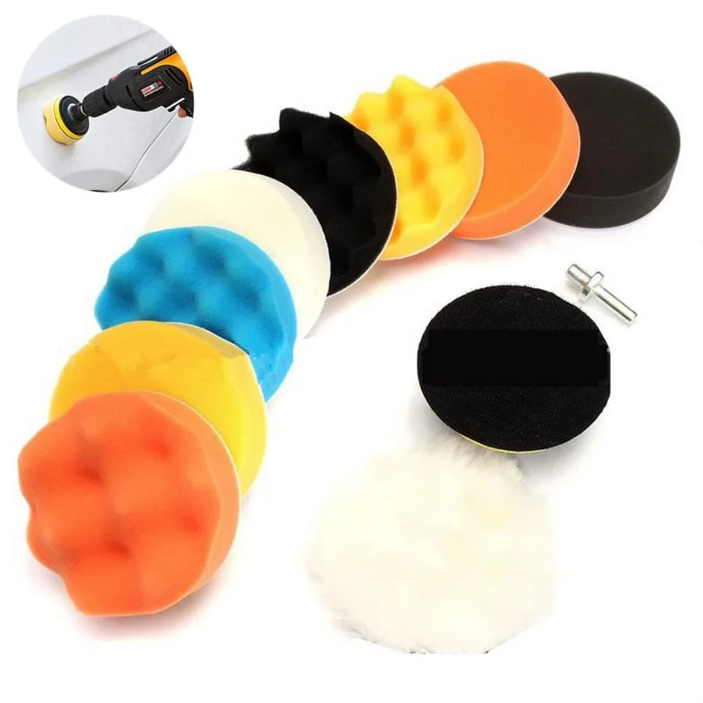 Buffing Sponge Pads ,11 Pcs Polishing Pads Kit, Car Buffer Polisher Kit Drill Buffing Kit for Car Polishing, Waxing, Sealing Gla
Buffing Sponge Pads ,11 Pcs Polishing Pads Kit, Car Buffer Polisher Kit Drill Buffing Kit for Car Polishing, Waxing, Sealing Gla