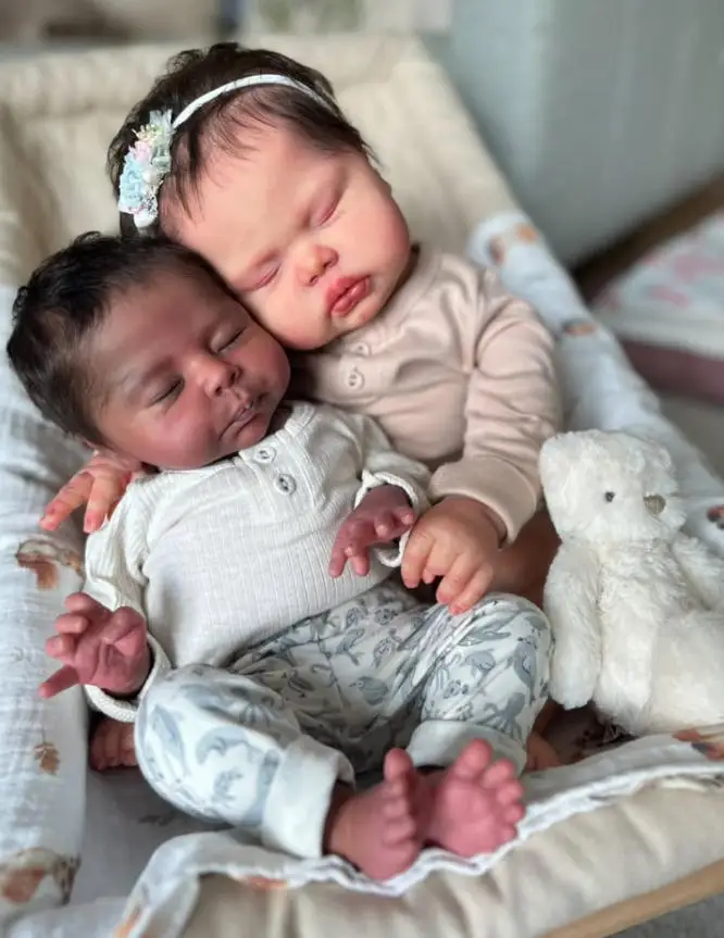 NPK 19inch Reborn Christopher Unassembled Doll Kit in Dark Skin DIY Doll Parts with Cloth Body
NPK 19inch Reborn Christopher Unassembled Doll Kit in Dark Skin DIY Doll Parts with Cloth Body
