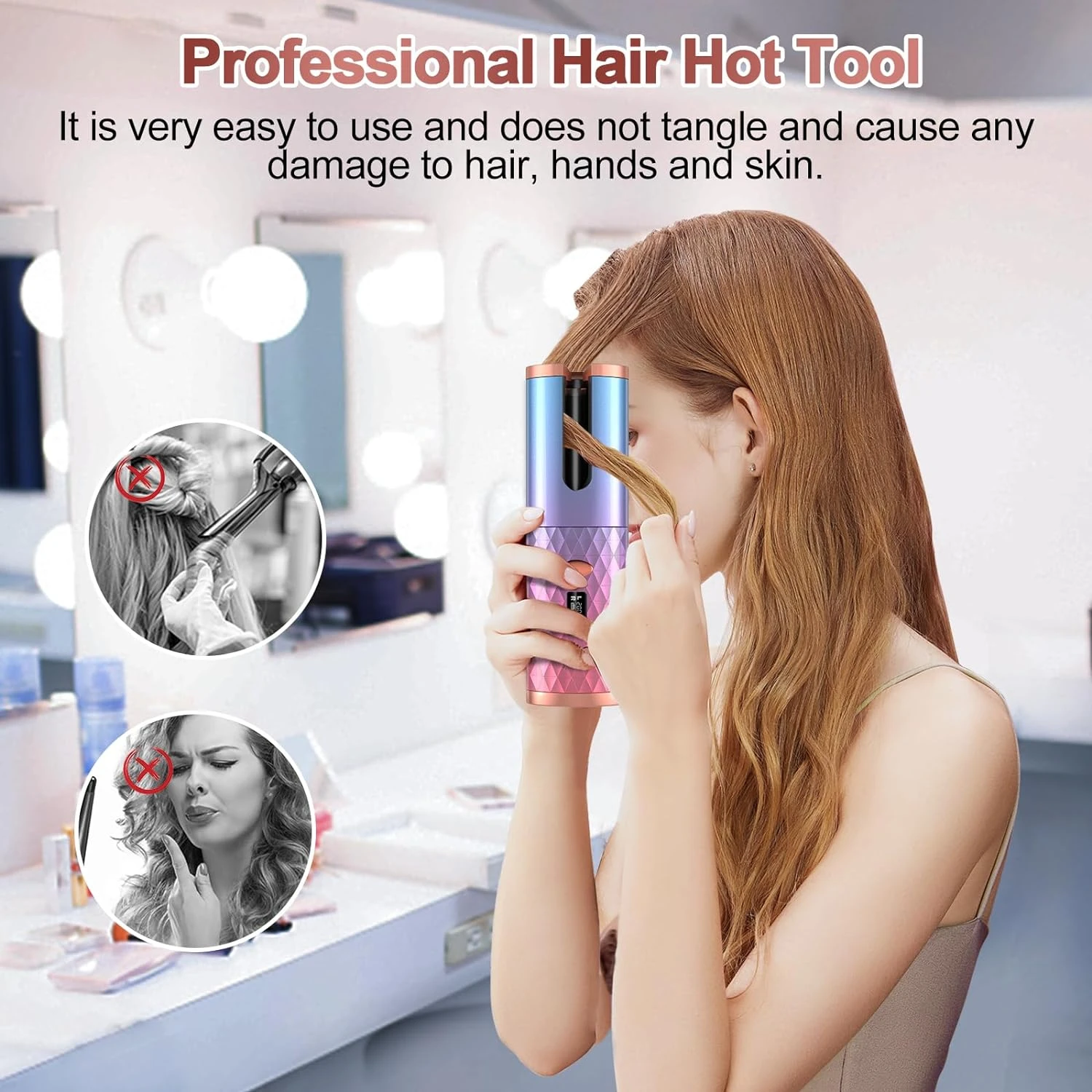 Alisador para cabello Planchas pelo Volumizing hair iron corn Auto curler hair Synthetic wig curler Hair roller curl Crimp iron
Alisador para cabello Planchas pelo Volumizing hair iron corn Auto curler hair Synthetic wig curler Hair roller curl Crimp iron