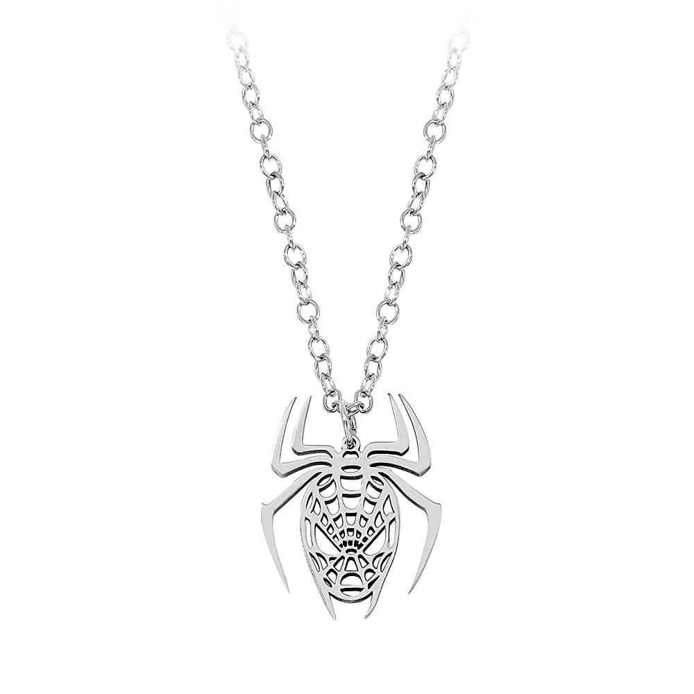 Vintage Punk Wolf Head Necklace and Spider Pendant for Men and Women Cool Animal Charm Accessories Friends Gifts 
Vintage Punk Wolf Head Necklace and Spider Pendant for Men and Women Cool Animal Charm Accessories Friends Gifts