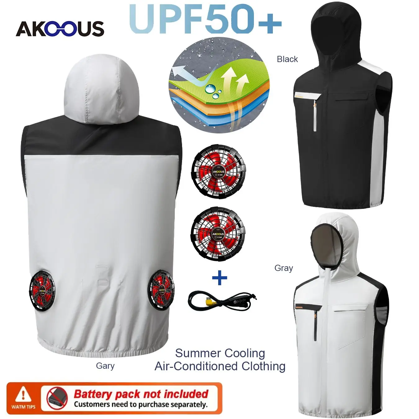 12V/5V USB Men Summer Half Sleeve Air Conditioning Clothes Fan Cooling Jacket High Temperature Outdoor Fishing Wear
12V/5V USB Men Summer Half Sleeve Air Conditioning Clothes Fan Cooling Jacket High Temperature Outdoor Fishing Wear
