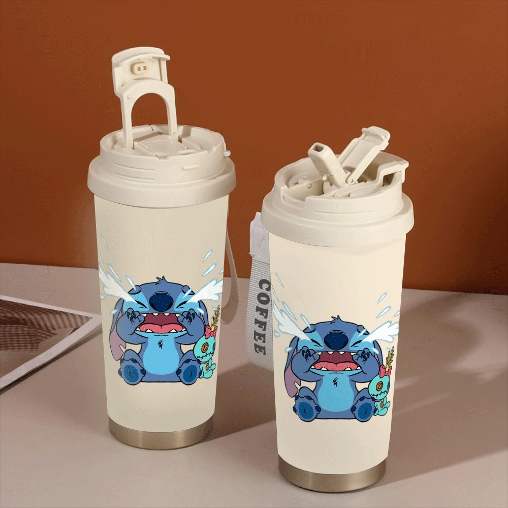 Lilo & Stitch Portable Coffee Cup Large Capacity Hildren Adults Portable Student Water Cup Stitch Series Anime Gift
Lilo & Stitch Portable Coffee Cup Large Capacity Hildren Adults Portable Student Water Cup Stitch Series Anime Gift