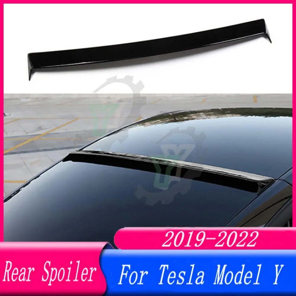 19 20 21 22 High Quality ABS Plastic Rear Roof Spoiler Trunk Wing Lip Boot Cover For Tesla Model Y 2019 2020 2021 2022
19 20 21 22 High Quality ABS Plastic Rear Roof Spoiler Trunk Wing Lip Boot Cover For Tesla Model Y 2019 2020 2021 2022
