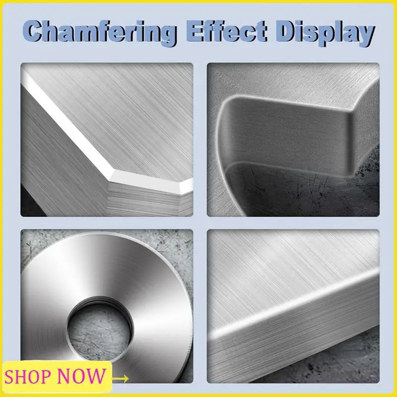 2 In 1 Mini Pneumatic Chamfering Machine, Air Chamfer Tool For Chamfering Metal Round Corner, 45 Degree Arc Corner, Easy To Use
2 In 1 Mini Pneumatic Chamfering Machine, Air Chamfer Tool For Chamfering Metal Round Corner, 45 Degree Arc Corner, Easy To Use