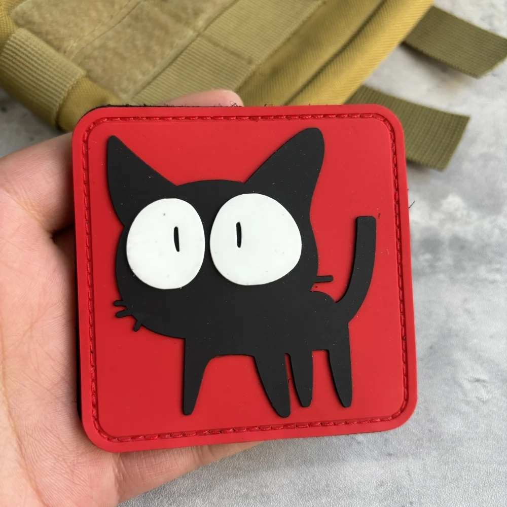 Black Cat PVC Tactical Patch Hook&Loop Emblem Military Morale Badge Armband Chevron Outdoor Clothes Backpack Stickers
Black Cat PVC Tactical Patch Hook&Loop Emblem Military Morale Badge Armband Chevron Outdoor Clothes Backpack Stickers