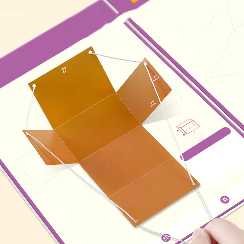 Учебная книга с 3D геометрией и тянущей веревкой, детские твердые книги «сделай сам», твердые геометрические модели, тренировочная игра для космического мышления
Учебная книга с 3D геометрией и тянущей веревкой, детские твердые книги «сделай сам», твердые геометрические модели, тренировочная игра для космического мышления