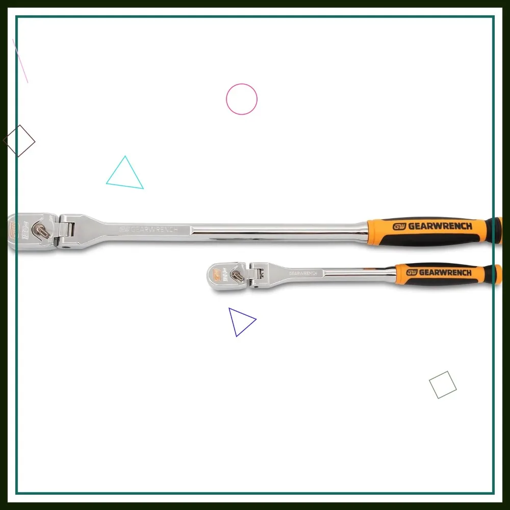 2 Piece 1/4" and 3/8" Drive 120XP Dual Material Flex Handle Teardrop Ratchet Set
2 Piece 1/4" and 3/8" Drive 120XP Dual Material Flex Handle Teardrop Ratchet Set