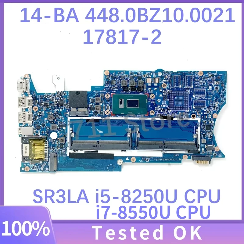 Материнская плата для ноутбука HP Pavilion X360 14-BA 14M-BA 17817-2 448.0BZ10.0021 17817-1 Материнская плата 939383-601 939383-001 с процессором i5 i7
Материнская плата для ноутбука HP Pavilion X360 14-BA 14M-BA 17817-2 448.0BZ10.0021 17817-1 Материнская плата 939383-601 939383-001 с процессором i5 i7