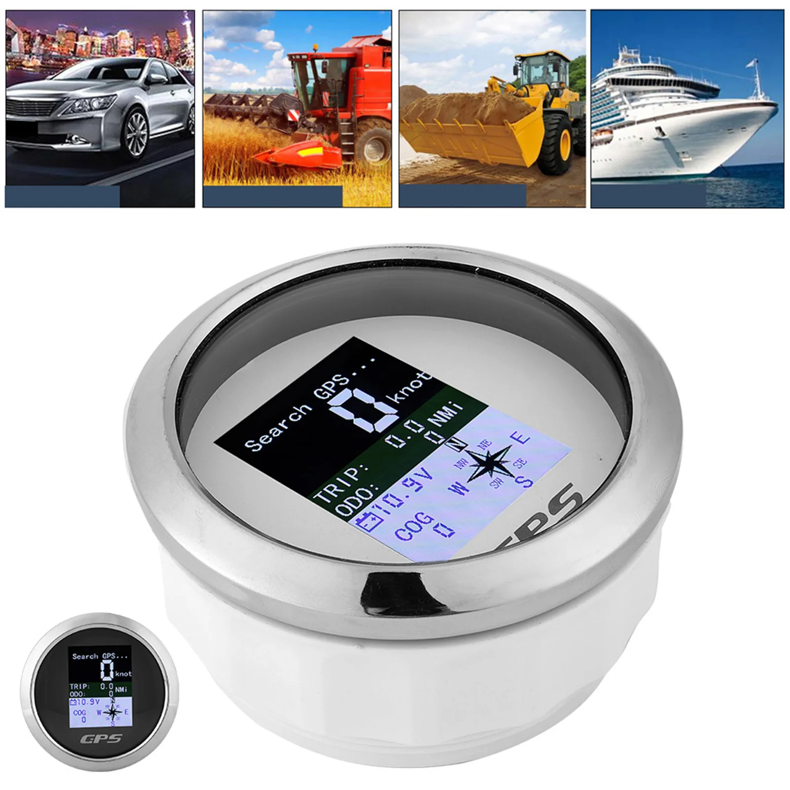 85mm Speedometer GPS Car Boat Engineer Stainless Waterproofing Digital Gauges 85mm Speedometer for Car Boat Digital Speed Gauges
85mm Speedometer GPS Car Boat Engineer Stainless Waterproofing Digital Gauges 85mm Speedometer for Car Boat Digital Speed Gauges