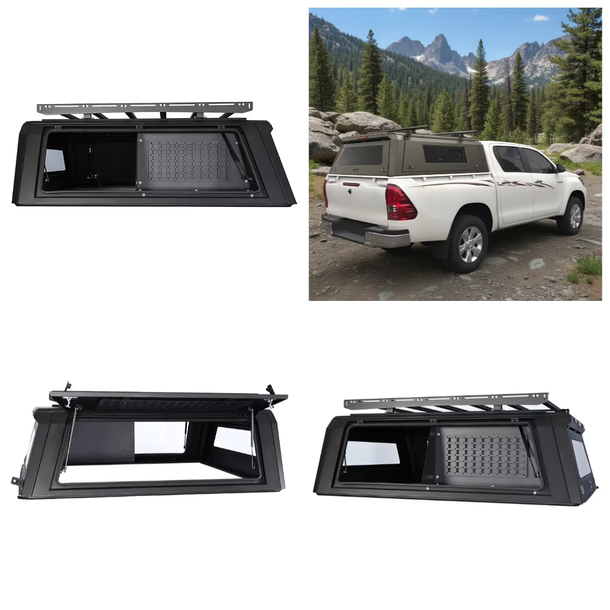Adventure-Ready Waterproof Truck Canopy Hardtop Locking Feature for Namib Campers-Aluminum Alloy No-Drill Installation for
Adventure-Ready Waterproof Truck Canopy Hardtop Locking Feature for Namib Campers-Aluminum Alloy No-Drill Installation for
