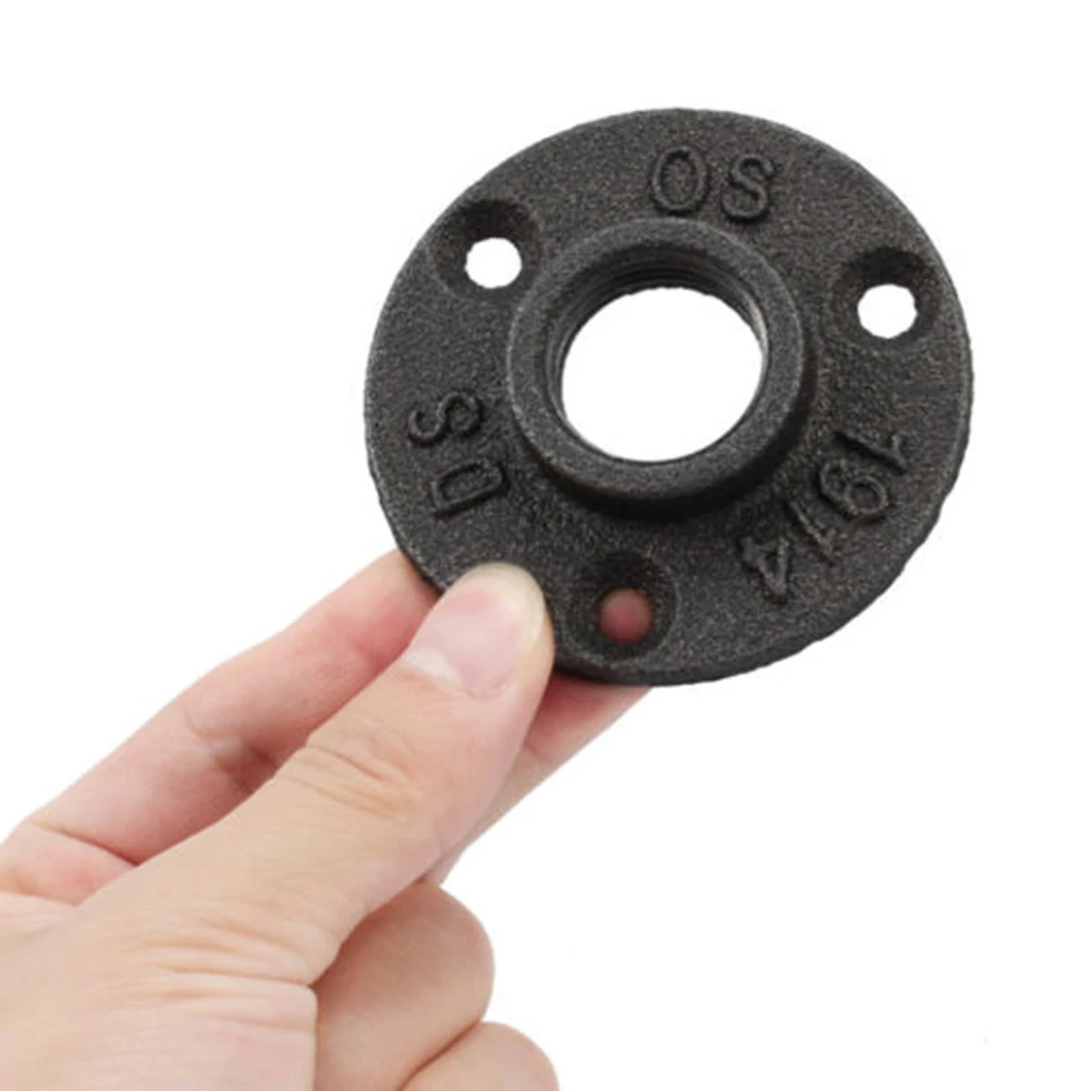 10 Pcs Flange Base Malleable Floor Wall Mounted Fittings Threaded Iron Accessories
10 Pcs Flange Base Malleable Floor Wall Mounted Fittings Threaded Iron Accessories