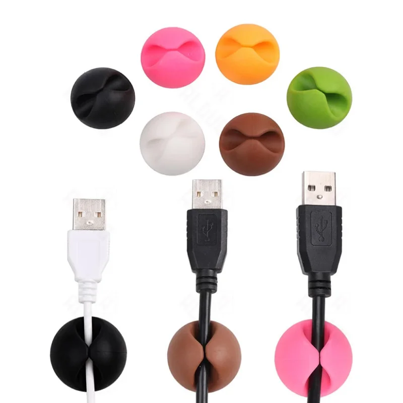 120pcs Cable Clips Winder Silicone Cable Organizer Desktop Wire Storage Charger Cord Holder For Car USB Charging Tablet Wire
120pcs Cable Clips Winder Silicone Cable Organizer Desktop Wire Storage Charger Cord Holder For Car USB Charging Tablet Wire