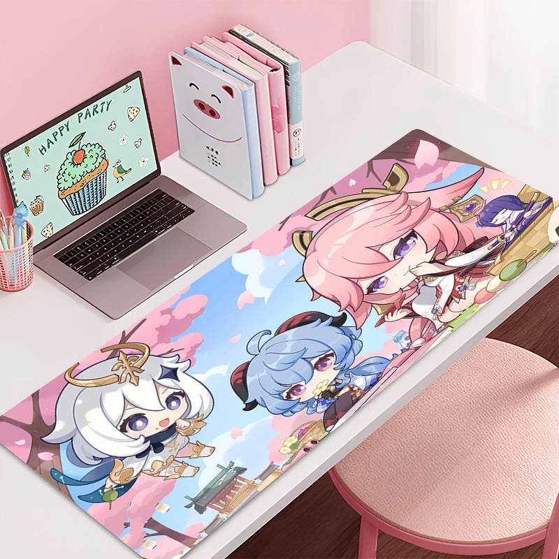 Mouse Pad Large Genshin Impact Gamer Keyboard Mat Pads Gaming Desk Protector Laptops Mousepad Deskmat PC Anime HD game Mousepad
Mouse Pad Large Genshin Impact Gamer Keyboard Mat Pads Gaming Desk Protector Laptops Mousepad Deskmat PC Anime HD game Mousepad