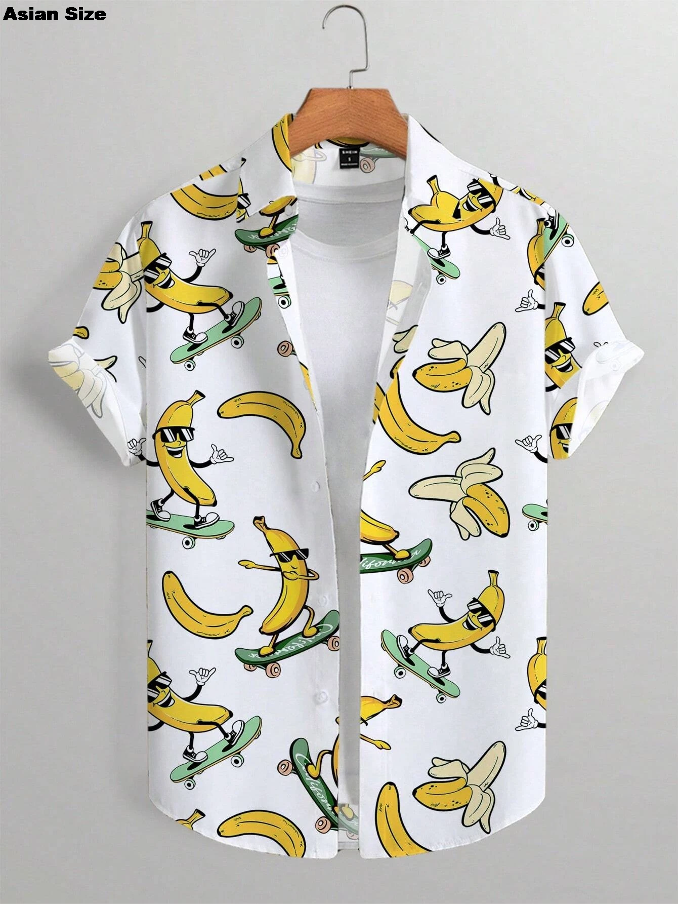 2025 Funny Banana Animation Men's Shirt Lapel Party Shirt Men's Casual Street Short Sleeve Summer New Fashion 3D Printed Clothes
2025 Funny Banana Animation Men's Shirt Lapel Party Shirt Men's Casual Street Short Sleeve Summer New Fashion 3D Printed Clothes