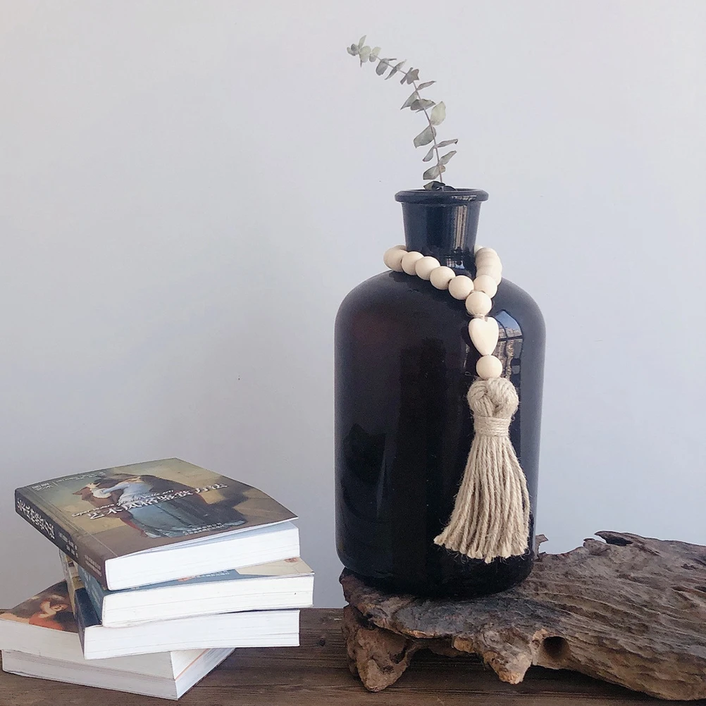 Twine Tassel Beads Home Decor Decoration Coat Hanger Wall Hanging Tassels Boho Hemp Rope Decorative 
Twine Tassel Beads Home Decor Decoration Coat Hanger Wall Hanging Tassels Boho Hemp Rope Decorative