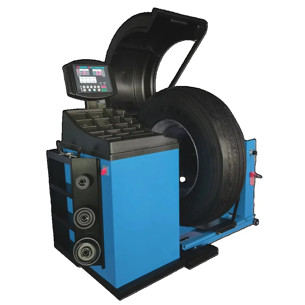Wheel Alignment & Balancing Machine Tire Balancer for Garage Use-65kg Capacity 220rpm Speed for Trucks and Cars
Wheel Alignment & Balancing Machine Tire Balancer for Garage Use-65kg Capacity 220rpm Speed for Trucks and Cars