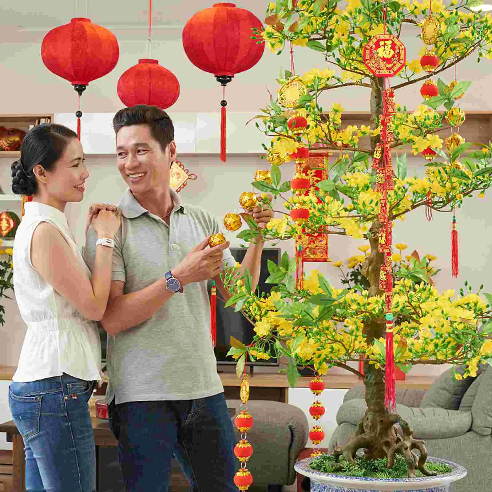 Simulated Pendant Fake Chinese New Year Decor Party Supplies Holiday Plastic Decoration
Simulated Pendant Fake Chinese New Year Decor Party Supplies Holiday Plastic Decoration