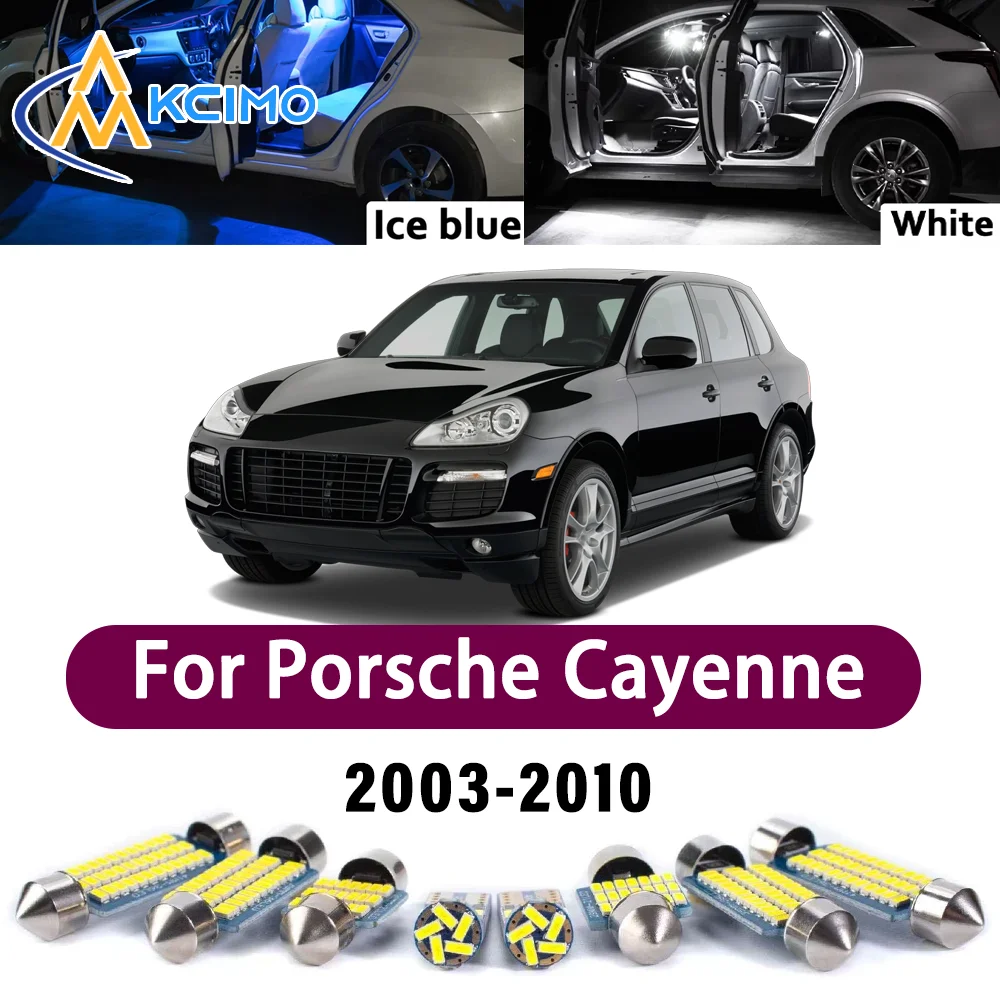 Error Free LED Interior Light Kit for Porsche Cayenne 955 957 2003-2010 Premium Bright Dome Trunk Mirror Reading Lamps Canbus
Error Free LED Interior Light Kit for Porsche Cayenne 955 957 2003-2010 Premium Bright Dome Trunk Mirror Reading Lamps Canbus