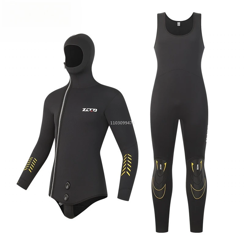 5mm Wetsuit Men Neopreno Surf Suits High Elasticity Fullbody Hooded Wetsuit Snorkeling Freediving Underwater Fishing Swimwear
5mm Wetsuit Men Neopreno Surf Suits High Elasticity Fullbody Hooded Wetsuit Snorkeling Freediving Underwater Fishing Swimwear