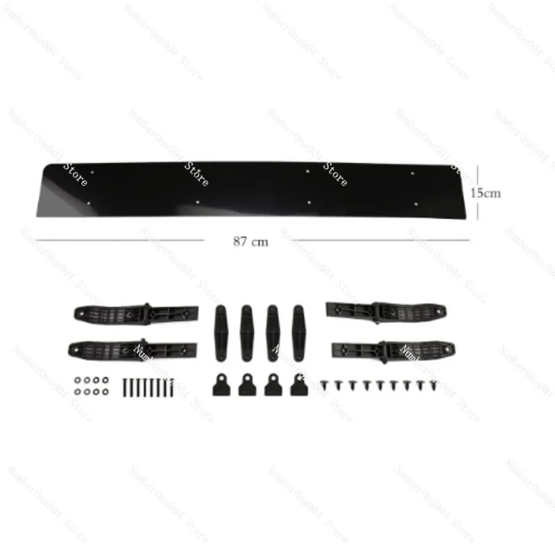 Roof Spoiler, Roof Platform Spoiler, Wind Noise Reduction, Deflector
Roof Spoiler, Roof Platform Spoiler, Wind Noise Reduction, Deflector